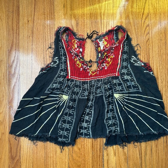 Fp One Tops - Free People Open Back Swing Tank Size M